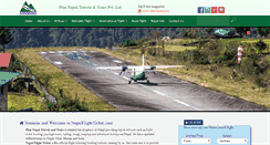 Desktop Screenshot of nepalflightticket.com
